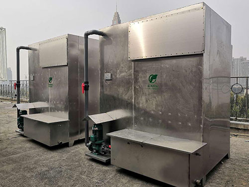 石家莊以嶺藥業(yè)啟風水旋塔項目